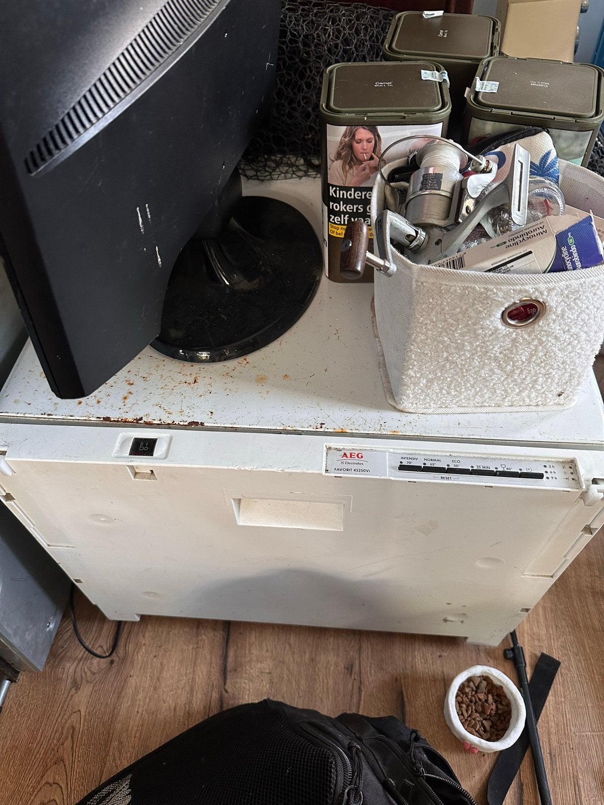 AEG Favorit 45250Vi Losse Vaatwasser - Gebruikt, Ophalen of Verzenden, Gebruikt, Inbouw, 45 tot 60 cm