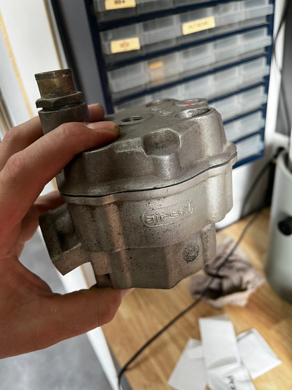 Airsal 80cc derbi nt, Ophalen of Verzenden, Gebruikt, Cilinder