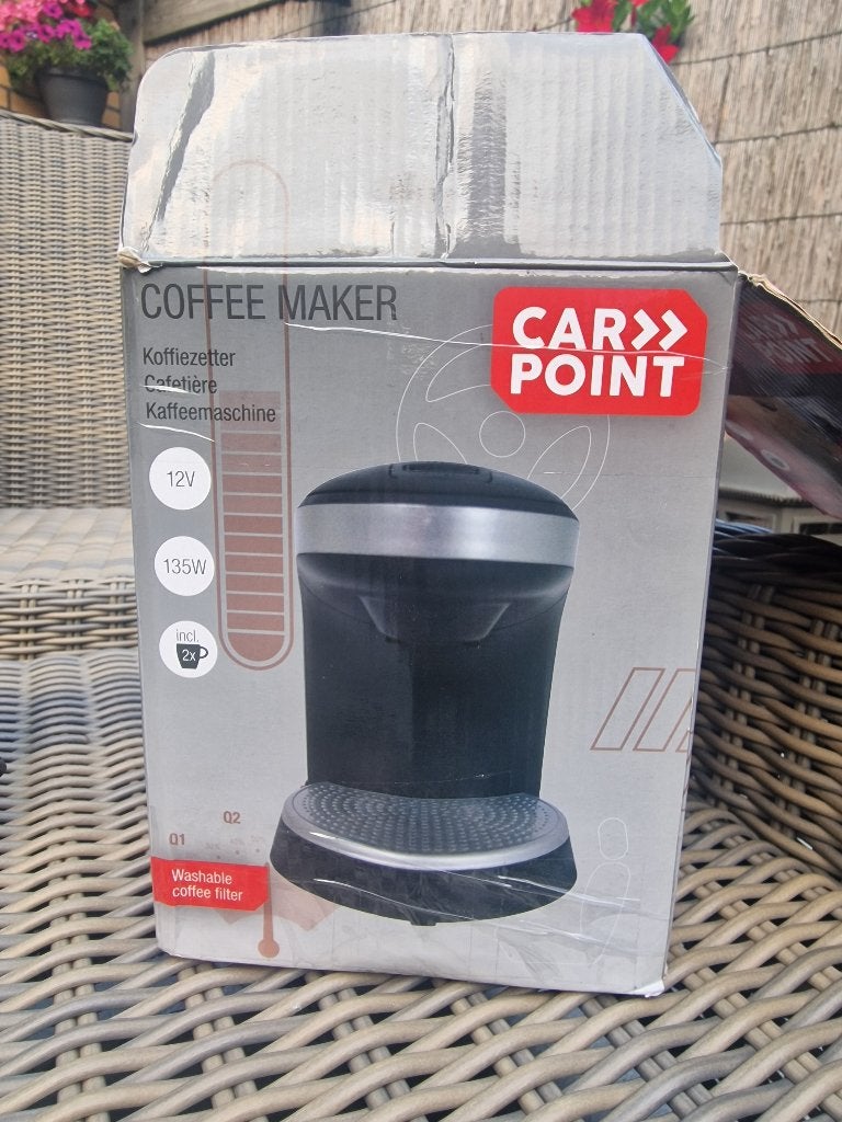 koffiezetapparaat 12 volt  Carpoint, Gebruikt, Koffiemachine, Gemalen koffie, Ophalen of Verzenden