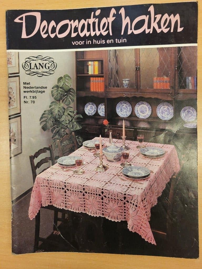 Decoratief haken voor in huis en tuin., Ophalen of Verzenden, Gelezen, Breien en Haken