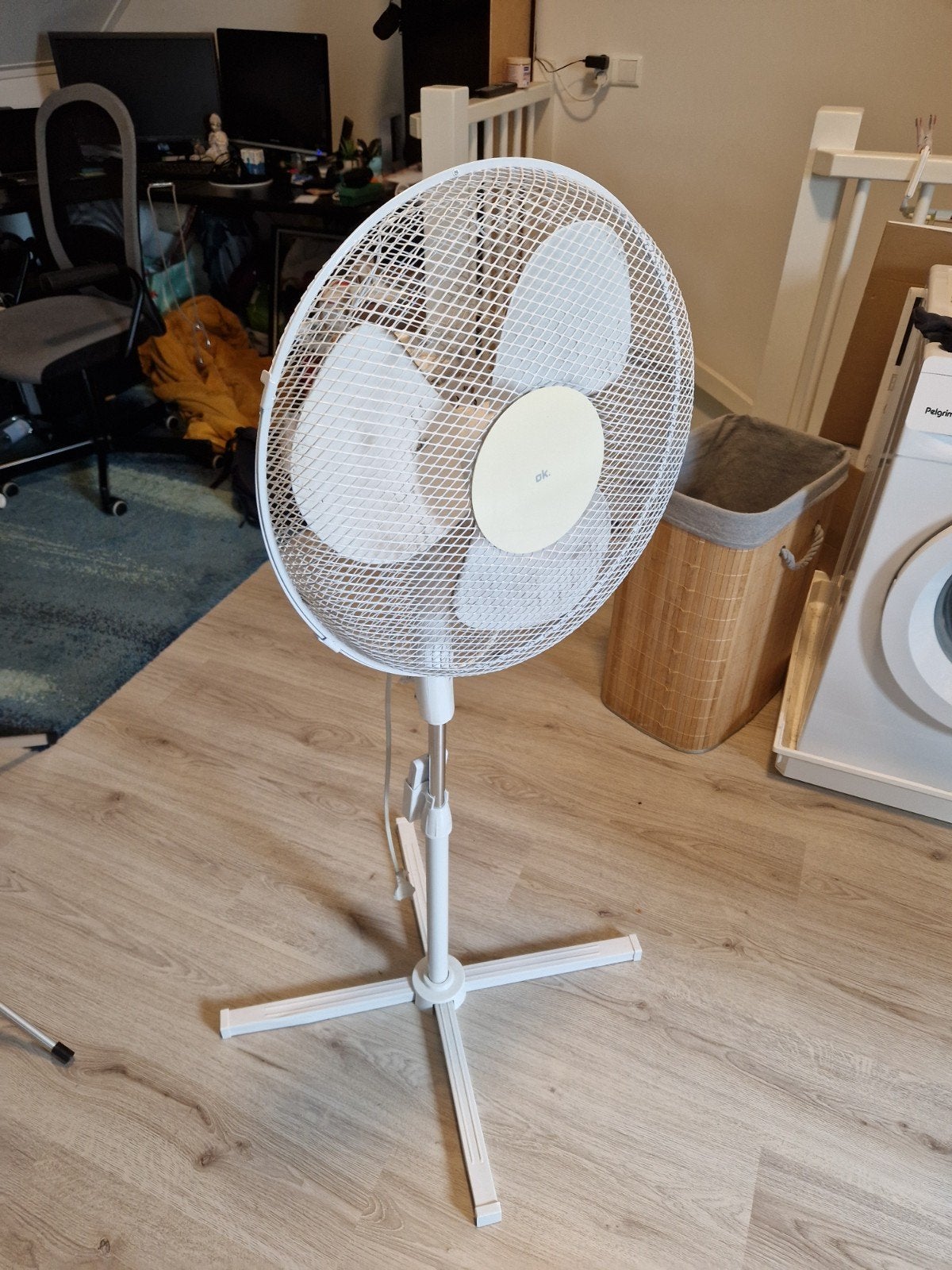 Ventilator met afstandbediening, Ophalen, Ventilator met afstandsbediening, Gebruikt, Statiefventilator