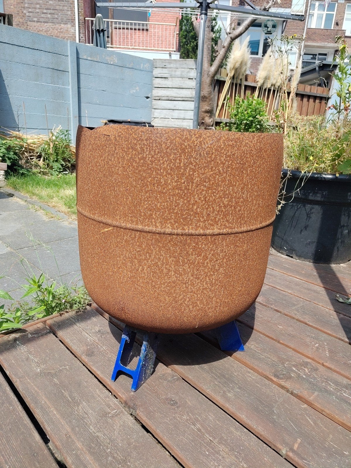 Vuurton, Tuin en Terras, Vuurkorven, Ophalen, Gebruikt, Vuurton