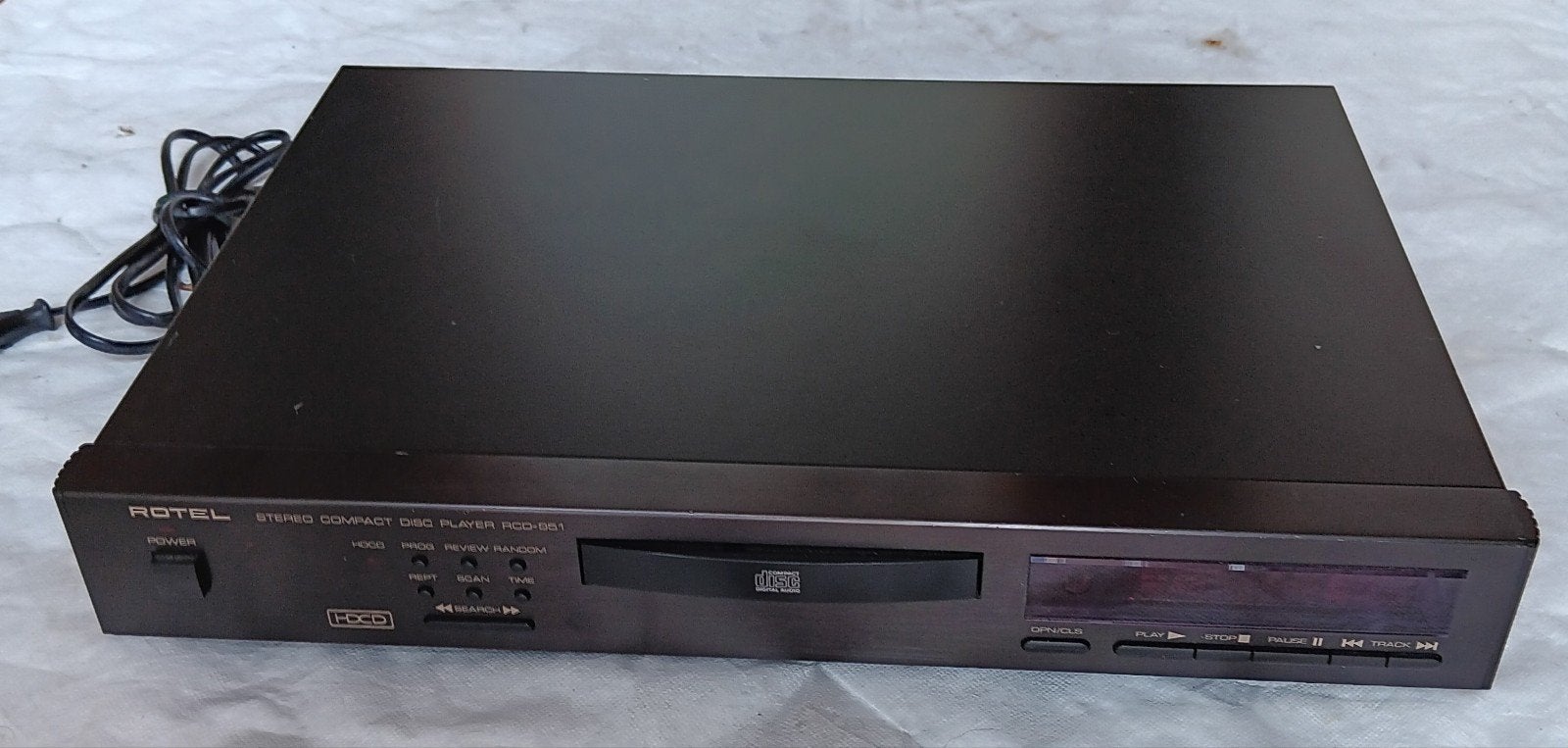 Rotel RCD-951 HDCD CD-speler, Ophalen of Verzenden, Gebruikt, Overige merken