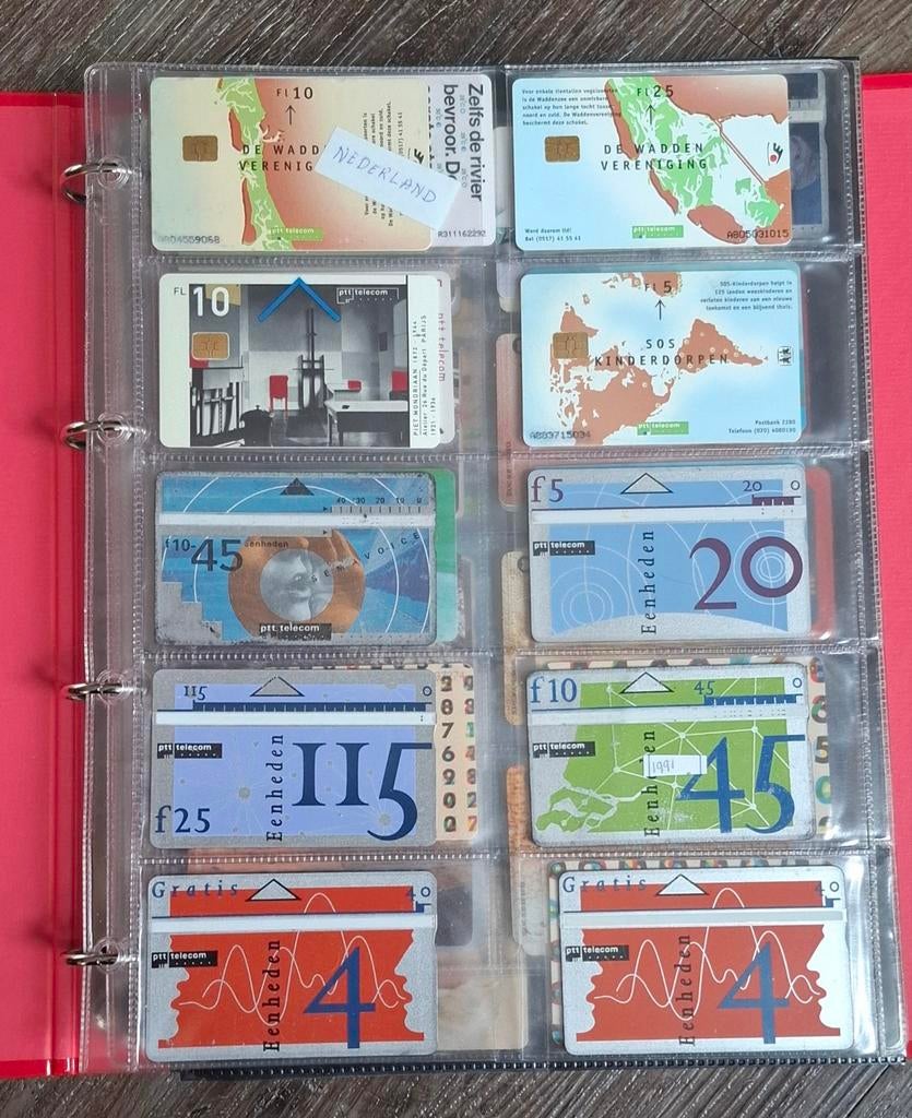 220 Telefoonkaarten Nederland + div landen., Ophalen of Verzenden