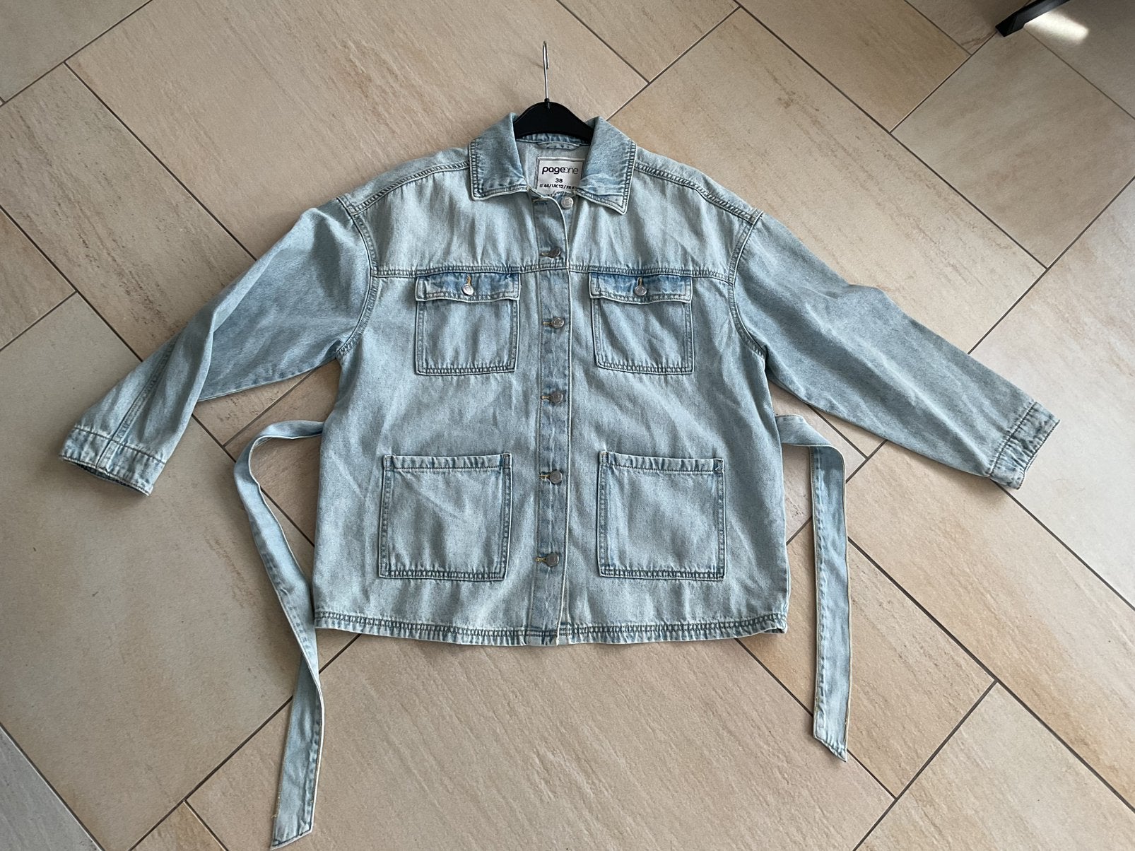 Page One spijker blazer - jasje maar 38 nieuw, Maat 38/40 (M), Nieuw, Jasje, Verzenden