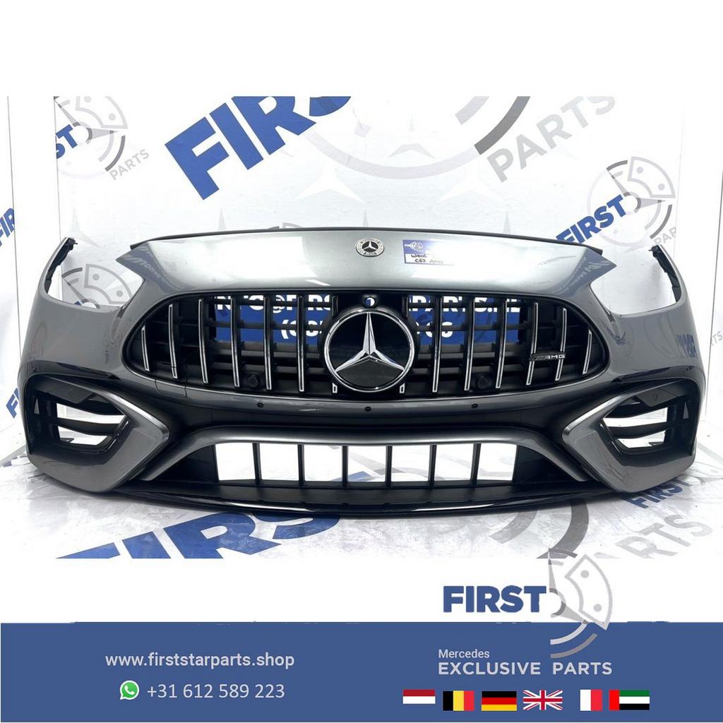 W206 C63 AMG VOORBUMPER C KLASSE ORIGINEEL A2068859401 C63s, Auto-onderdelen, Gebruikt, -, Voor, Ophalen of Verzenden