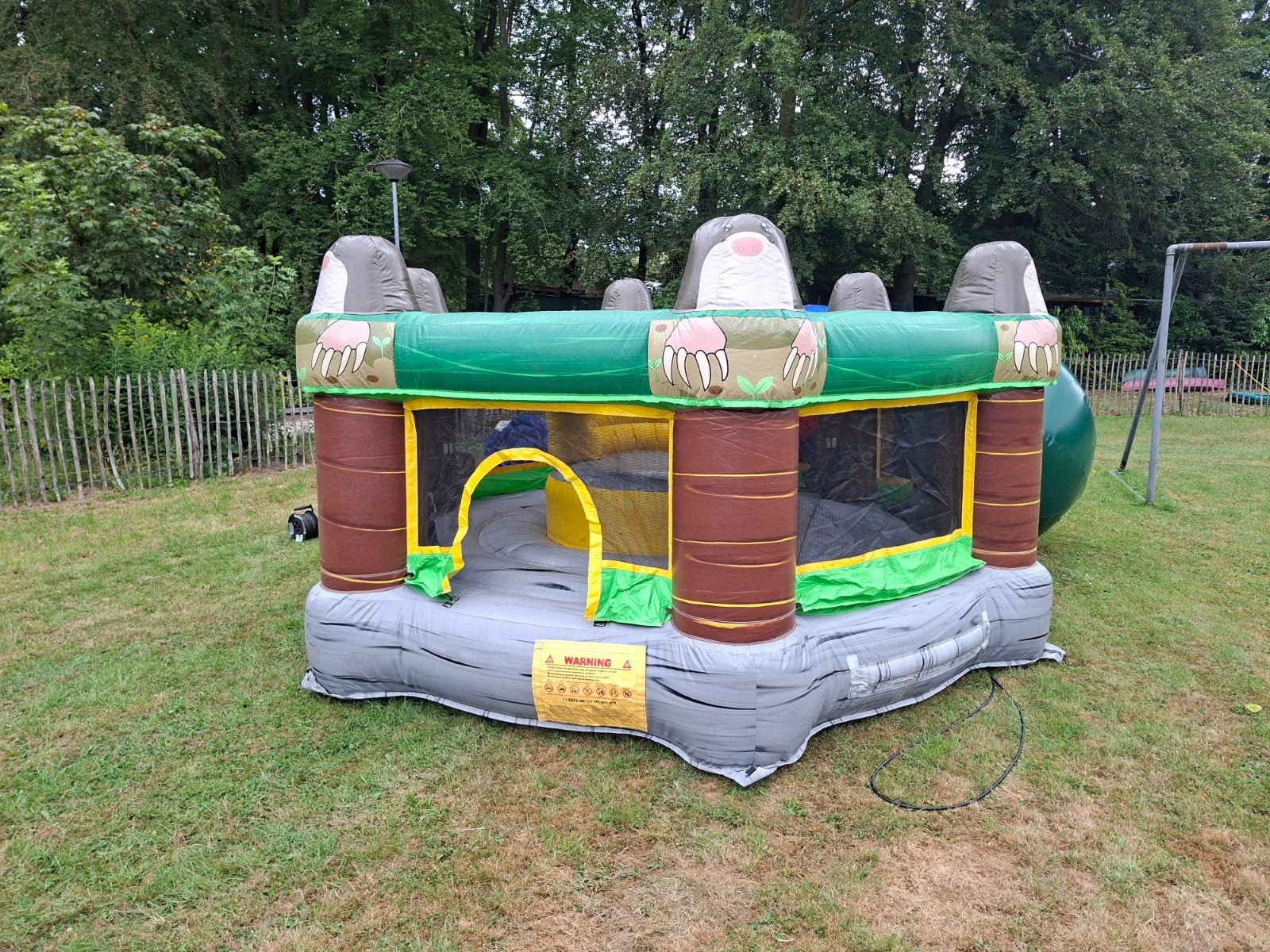 Huur een springkussen, opblaasbaar spel of stretchtent, Ophalen
