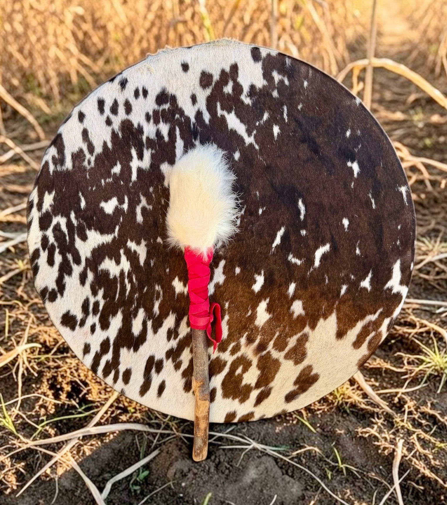 Sjamanendrum Nubische Geit 42 cm, Ophalen of Verzenden, Nieuw, Trommel