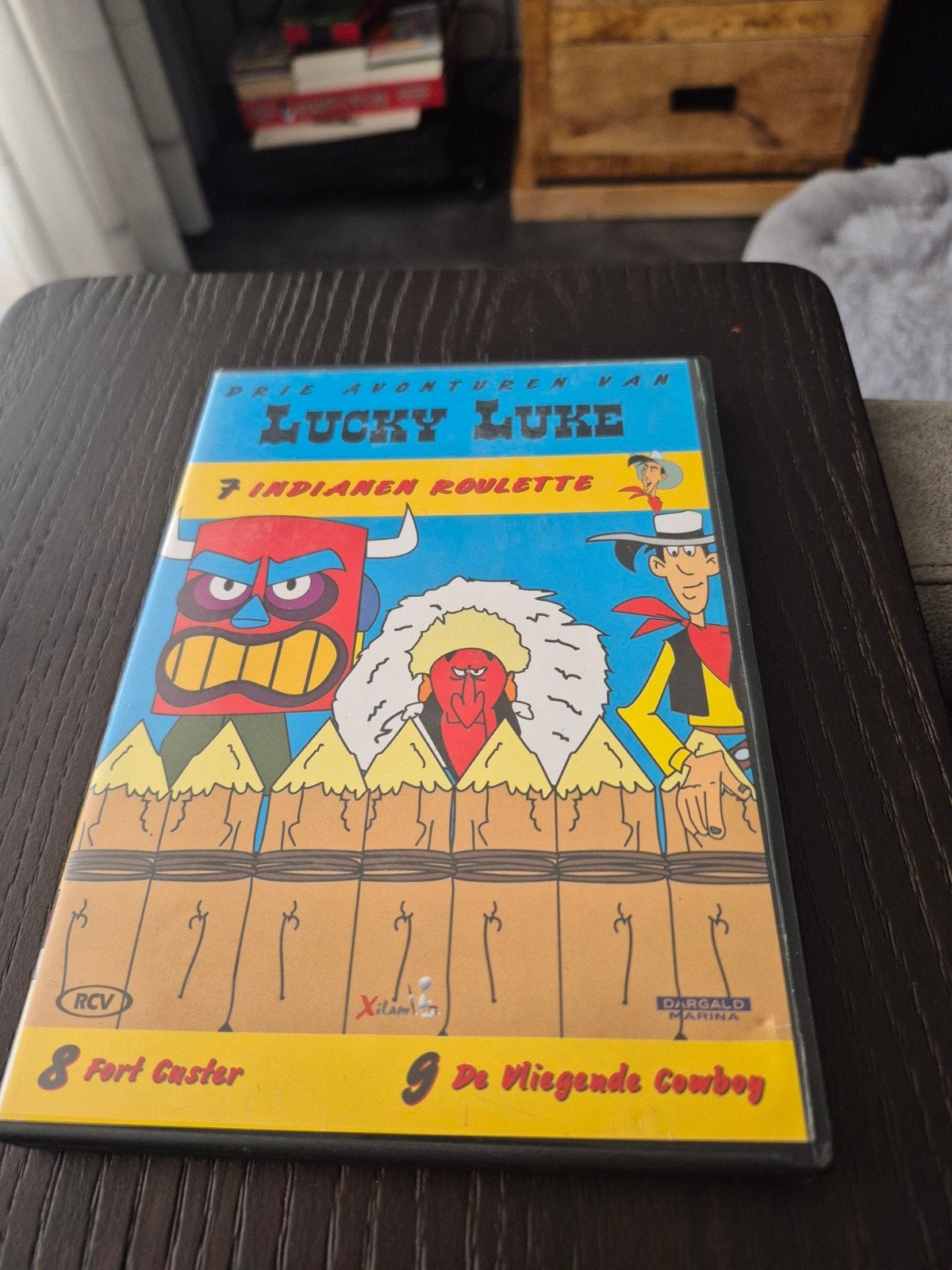 Lucky Luke DVD - Drie Avonturen, Europees, Gebruikt, Tekenfilm, Alle leeftijden