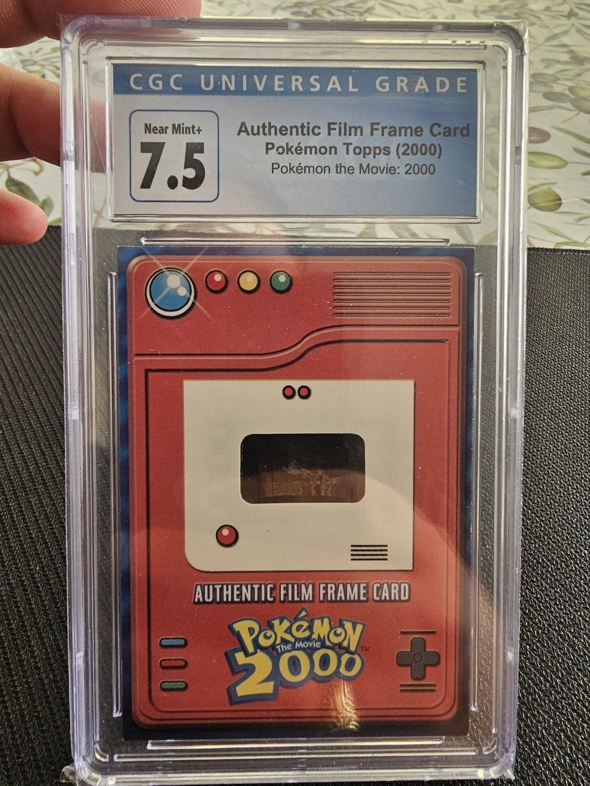 Pokémonkaarten Articuno topps CGC7.5 filmframe card Uniek!, Ophalen of Verzenden, Zo goed als nieuw, Losse kaart, Foil