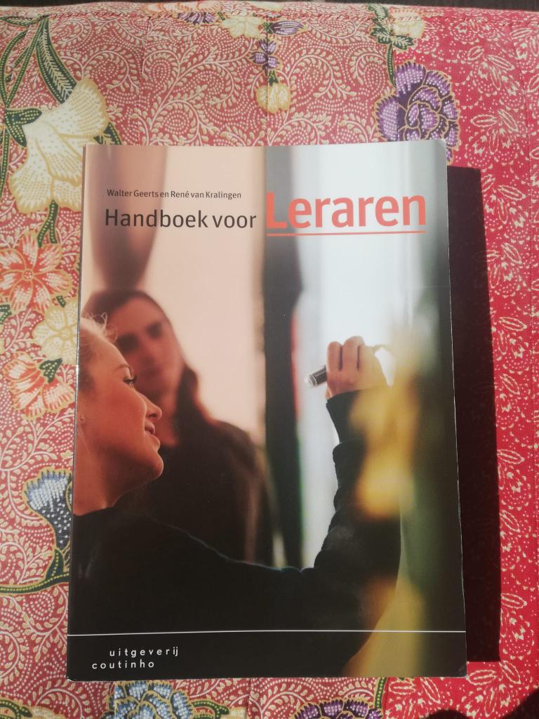 Handboek voor leraren, Walter Geerts en René van Kralingen, Verzenden, HBO, Zo goed als nieuw