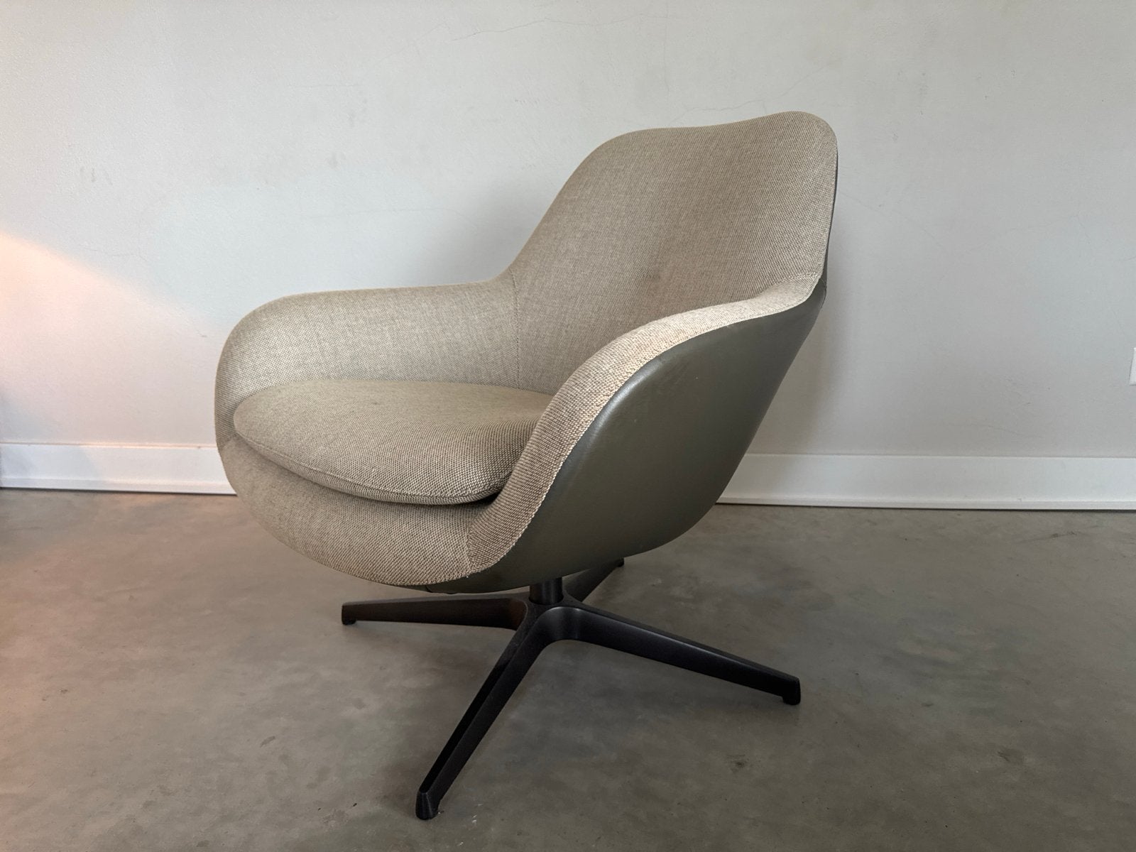 Pode spot one fauteuil - Design - draaifauteuil, Huis en Inrichting, X, Verzenden, 75 tot 100 cm, Zo goed als nieuw
