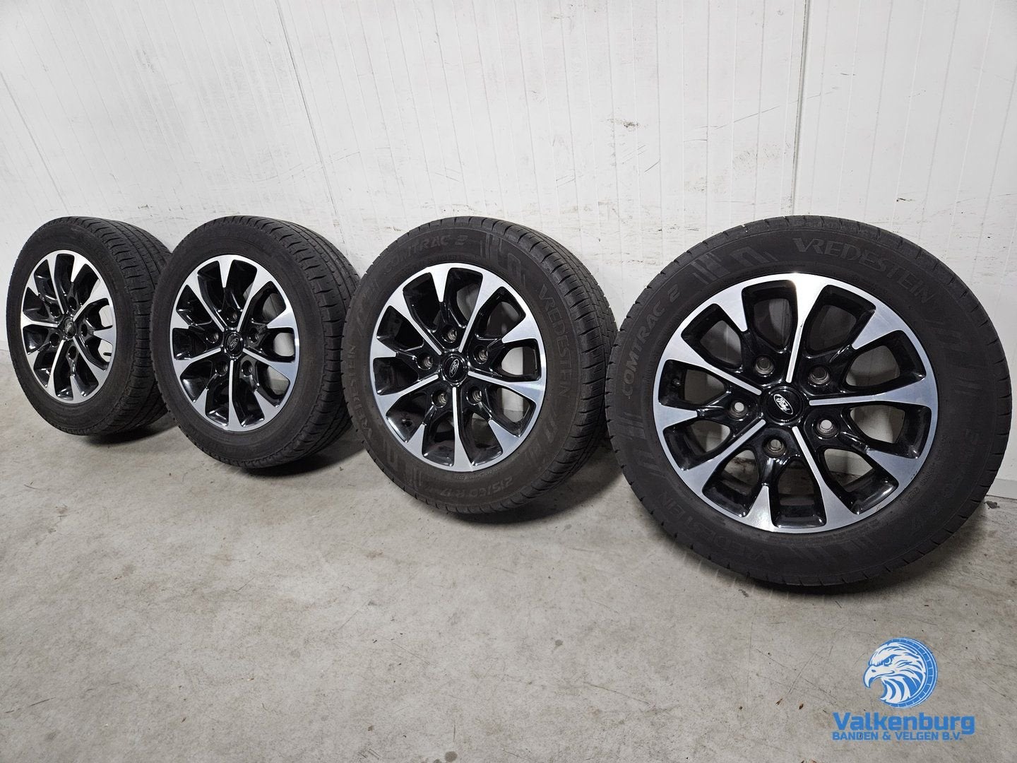 7-8mm! Originele Ford Transit Custom Sport 17 inch zwarte ve