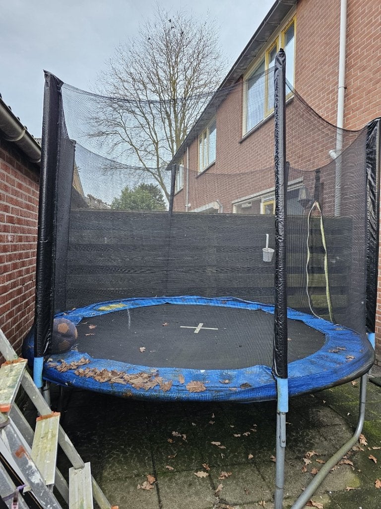 Trampoline gratis, Kinderen en Baby's, Speelgoed | Buiten | Trampolines, Ophalen, Gebruikt