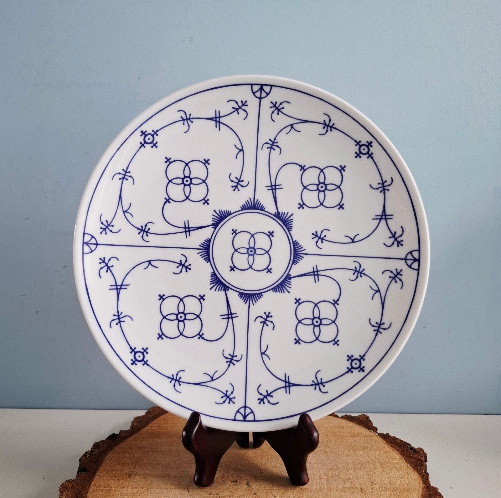 Winterling 'Indisch Blau', dinerbord - 24,5 cm, Ophalen of Verzenden