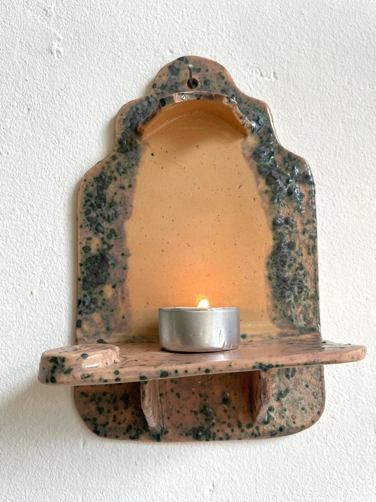 Wandaltaartje keramiek, Blauw, Nieuw, Ophalen of Verzenden, 21 cm