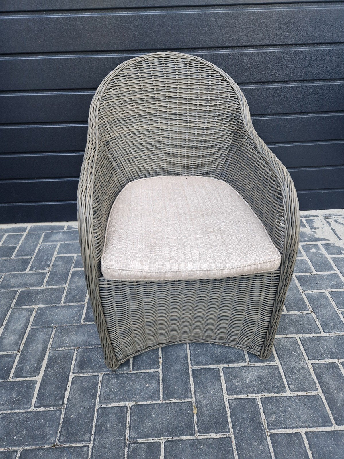 Hartman tuinstoel - Wicker, Tuin en Terras, Ophalen, Gebruikt, Wicker