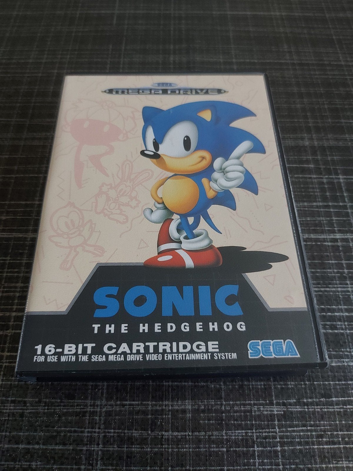 Sonic the Hedgehog - Sega Mega Drive (Compleet), Spelcomputers en Games, Gebruikt, 1 speler, Ophalen of Verzenden, Vanaf 3 jaar