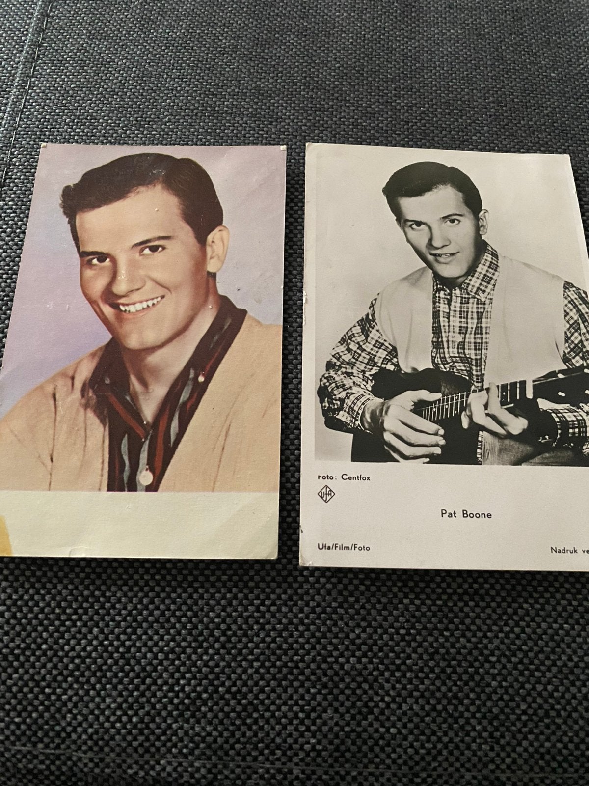 Filmster pat boone, Ophalen of Verzenden, Zo goed als nieuw, Foto of Kaart