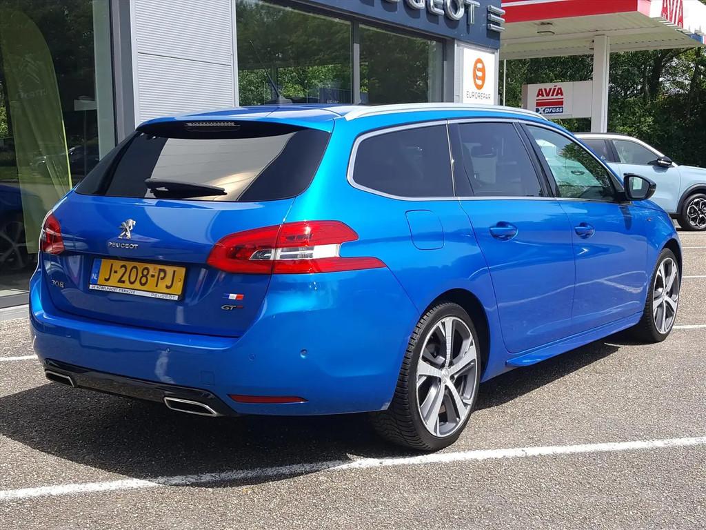 Peugeot 308 SW Blue L.PREMIUM GT 1.2PT-130PK Ap € 13.800,0, Parkeersensor, Gebruikt, 1199 cc, Blauw