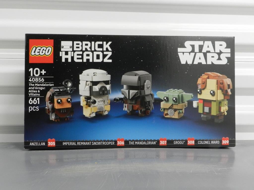 LEGO De Mandalorian en Grogu bondgenoten en schurken (40856), Star Wars, Lego, Nieuw, Ophalen of Verzenden