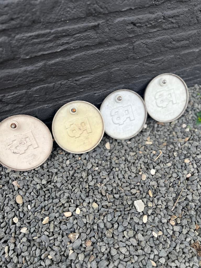 Ford rs center-caps, Ophalen of Verzenden, Setje