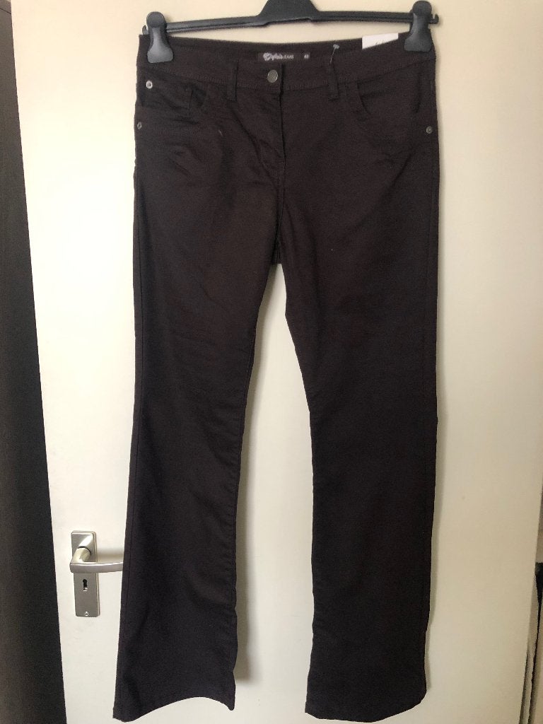 Gafair Damesbroek 40-32 (nieuw), Maat 38/40 (M), Bruin, Nieuw, Lang