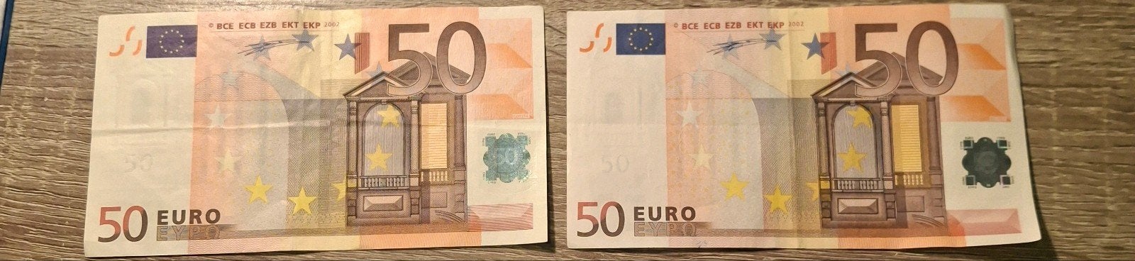50 euro biljet oude serie Duisenburg Nederland, Ophalen, Overige landen, 50 euro, Los biljet