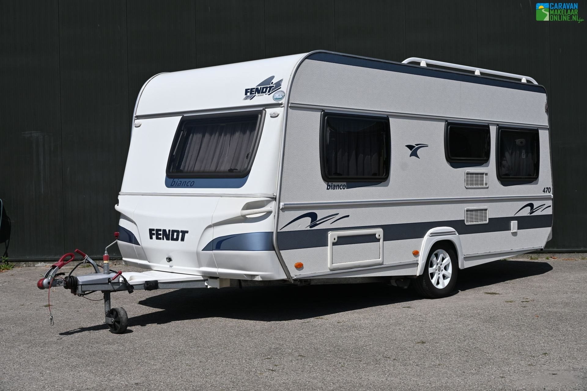 Fendt Bianco 470 TF Mover||Voortent|Fietsdrager|Luifel, Caravans en Kamperen, Caravans, Rondzit, Bedrijf, Kachel, Fendt