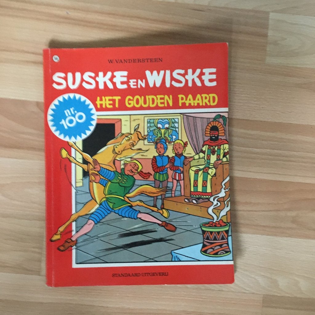 Suske en Wiske 100  Het gouden paard, Boeken, Stripboeken, Eén stripboek, Ophalen of Verzenden, Zo goed als nieuw