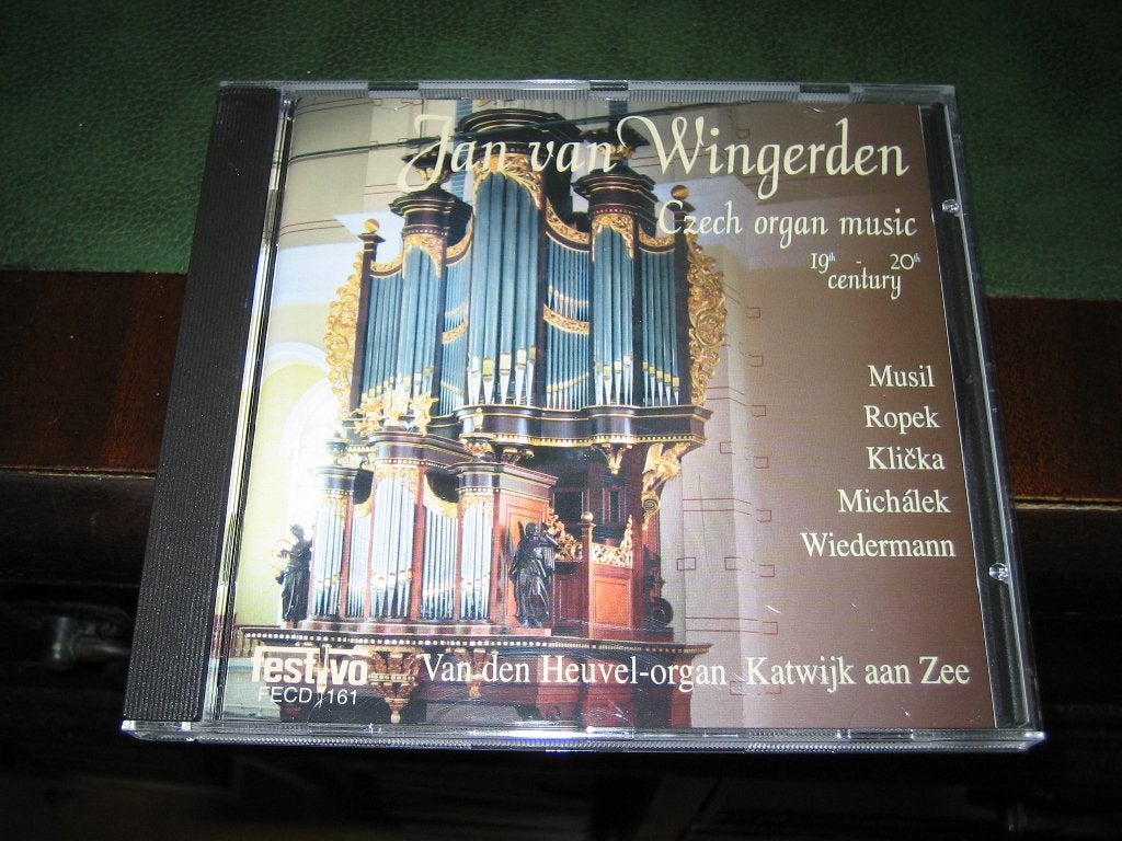 Jan van Wingerden – Czech Organ Music – Katwijk aan Zee - , Ophalen of Verzenden, Classicisme, Gebruikt, Kamermuziek