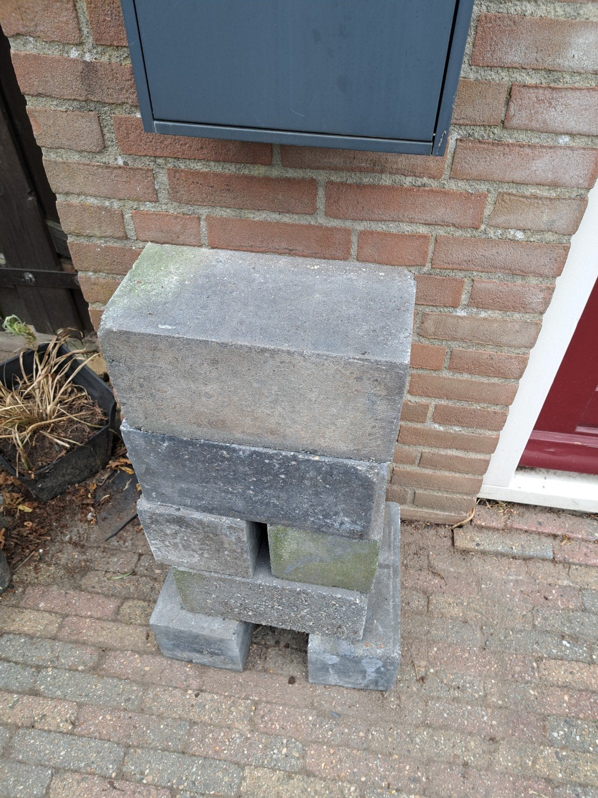 stapelblokken gratis ophalen, Ophalen, Gebruikt, Overige typen, Minder dan 5 m²