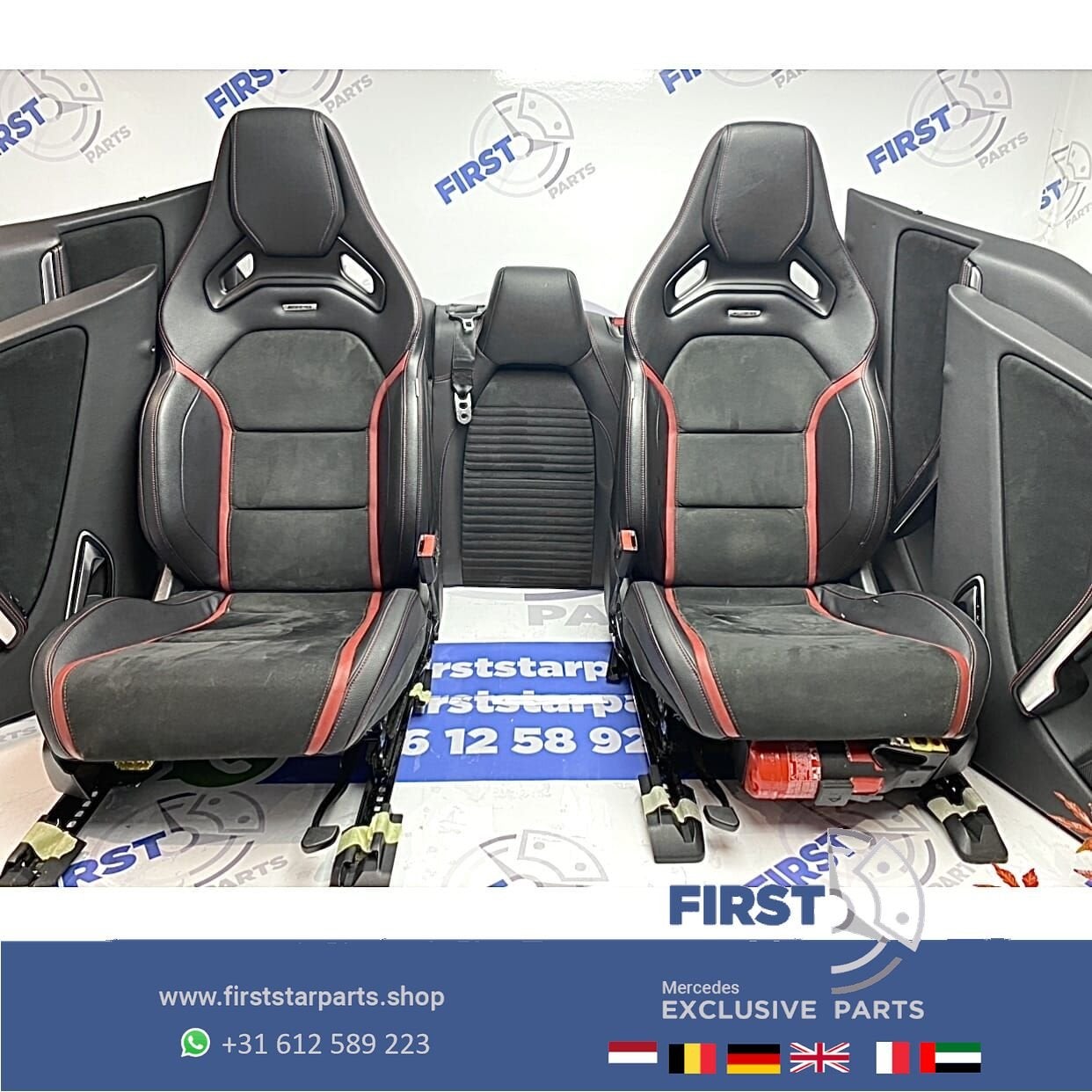 A45 AMG interieur Mercedes kuip stoelen W176 A Klasse W117
