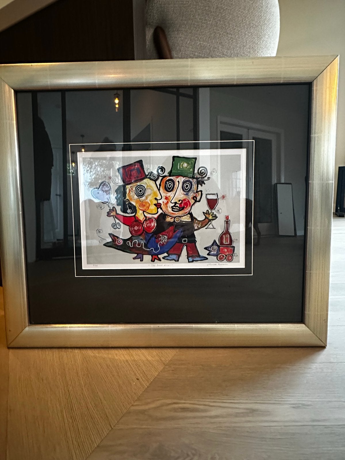 Maureen Krobben - The Good Life! (5/25) - Ingelijst, Antiek en Kunst, Portret of Personen, Expressionistisch, Print, Papier