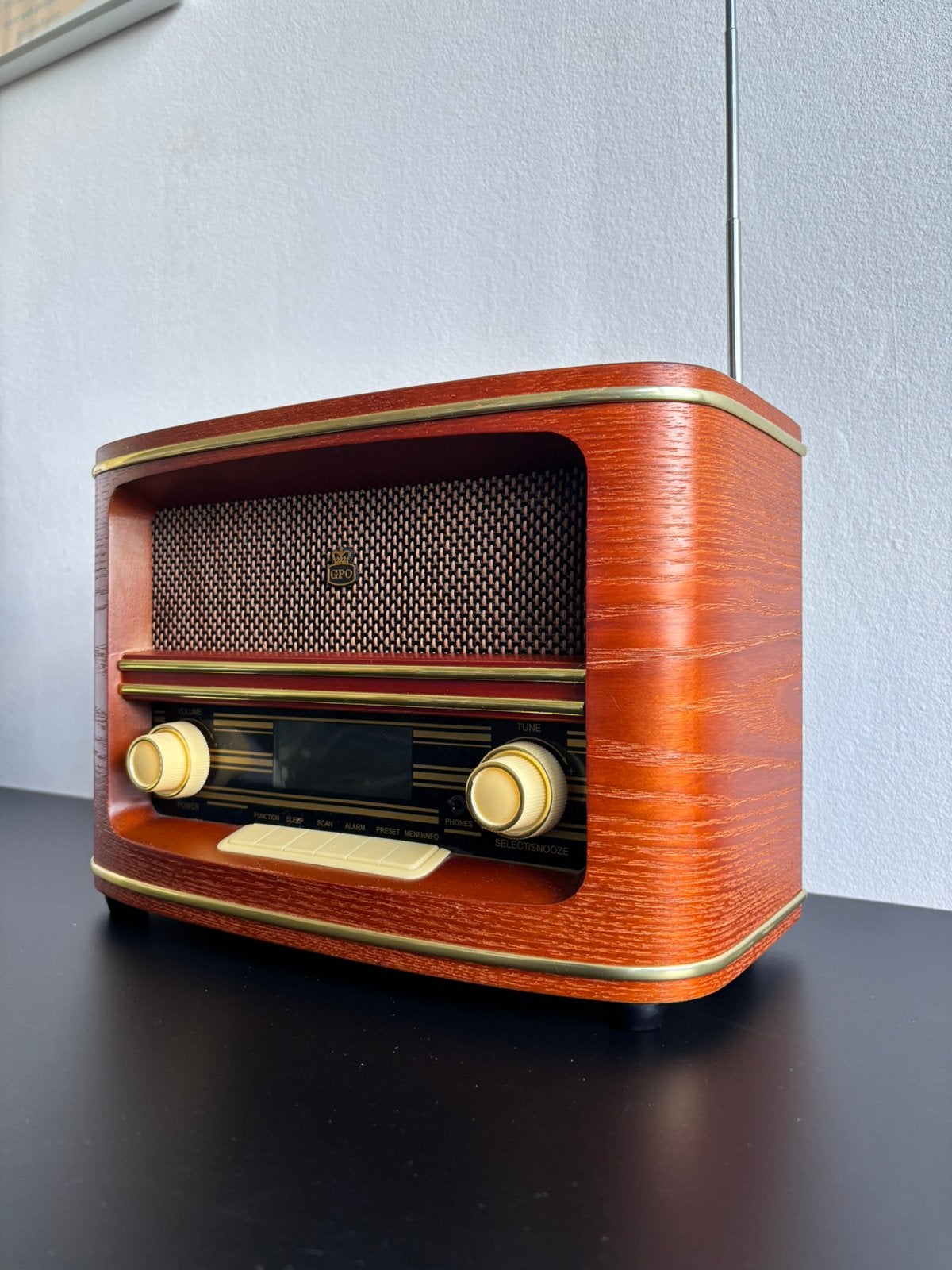 Winchester DAB radio retro look, Ophalen of Verzenden, Zo goed als nieuw
