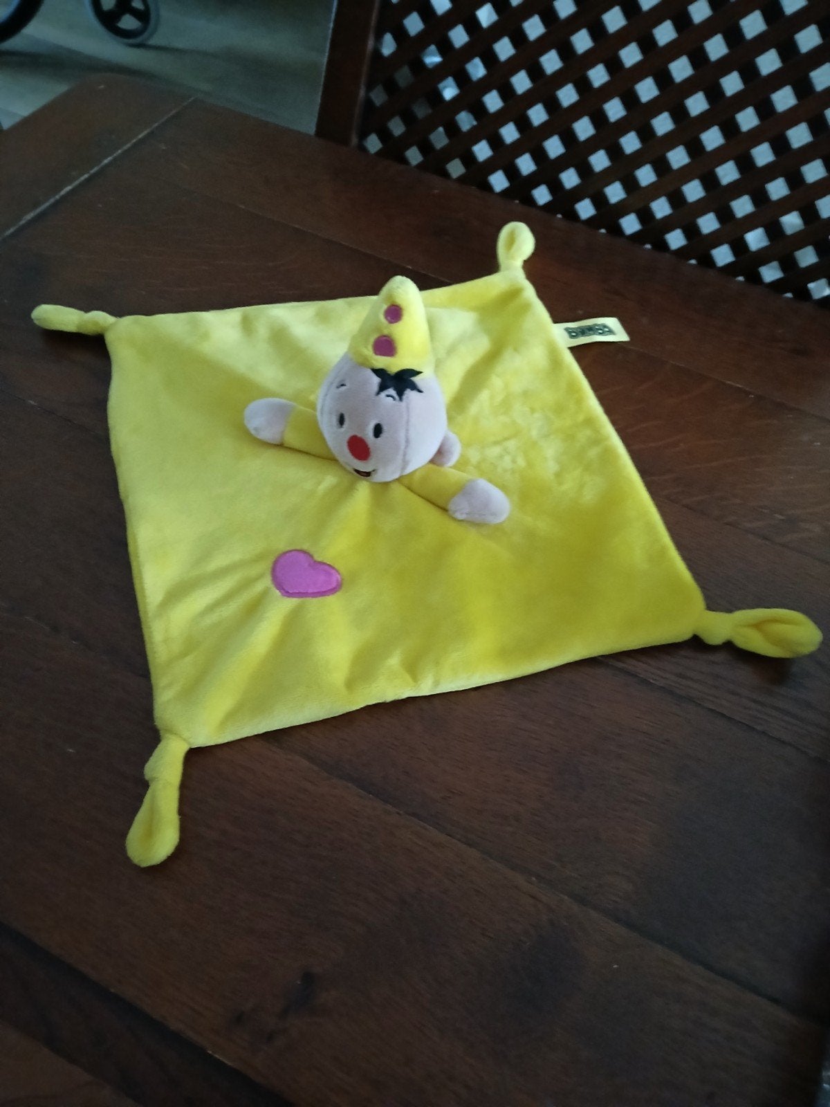 Bumba Knuffeldoekje, Ophalen of Verzenden, Gebruikt, Geel, Overige typen