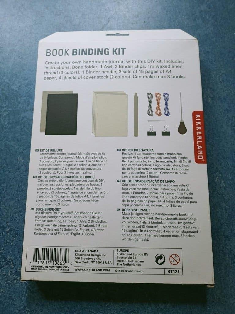 Boekbinder-setje (nieuw), Ophalen of Verzenden, Nieuw, Knutselwerk