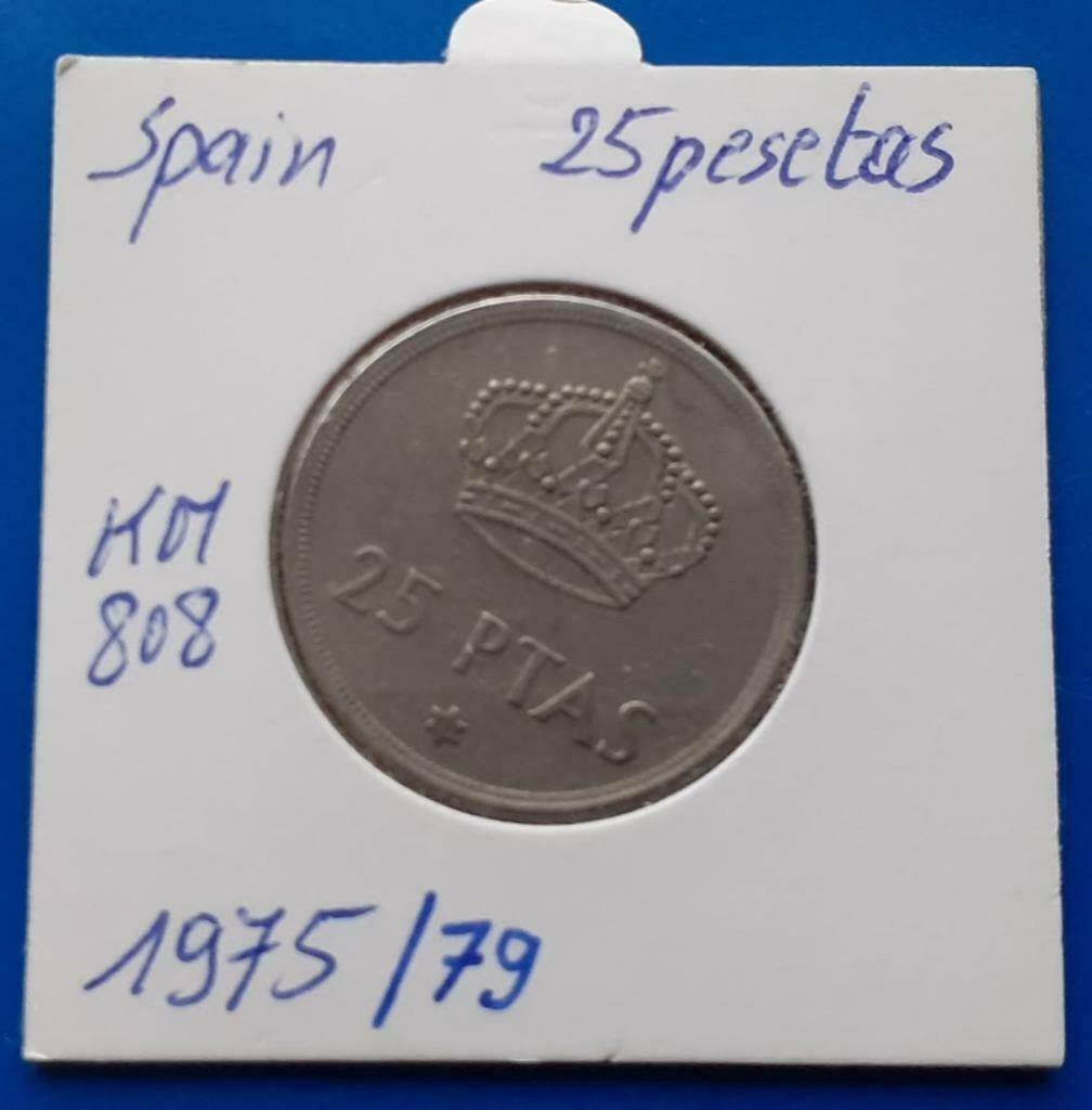 Spanje 25 pesetas - 1979, Verzenden, Overige landen, Losse munt