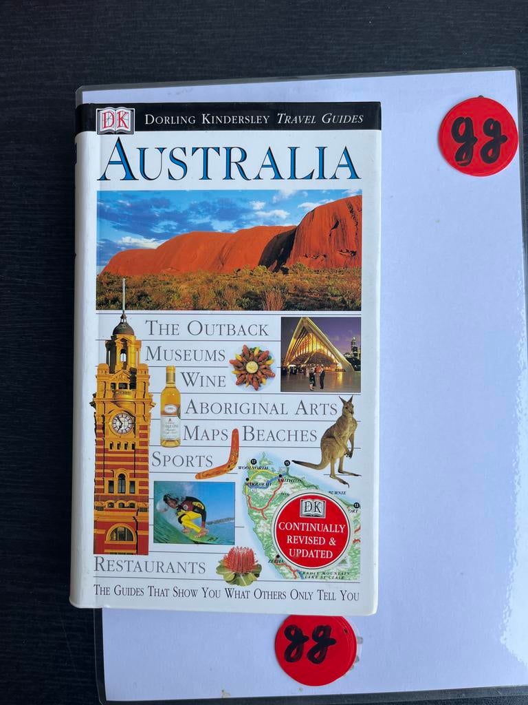 Dorling Kindersley Travel Guide Australië, Overige merken, Zo goed als nieuw, Reisgids of -boek, Australië en Nieuw-Zeeland
