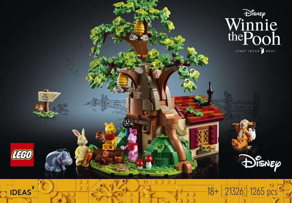 LEGO 21326 LEGO IDEAS - Winnie de Poeh (sealed), Ophalen of Verzenden, Nieuw, Complete set, Lego