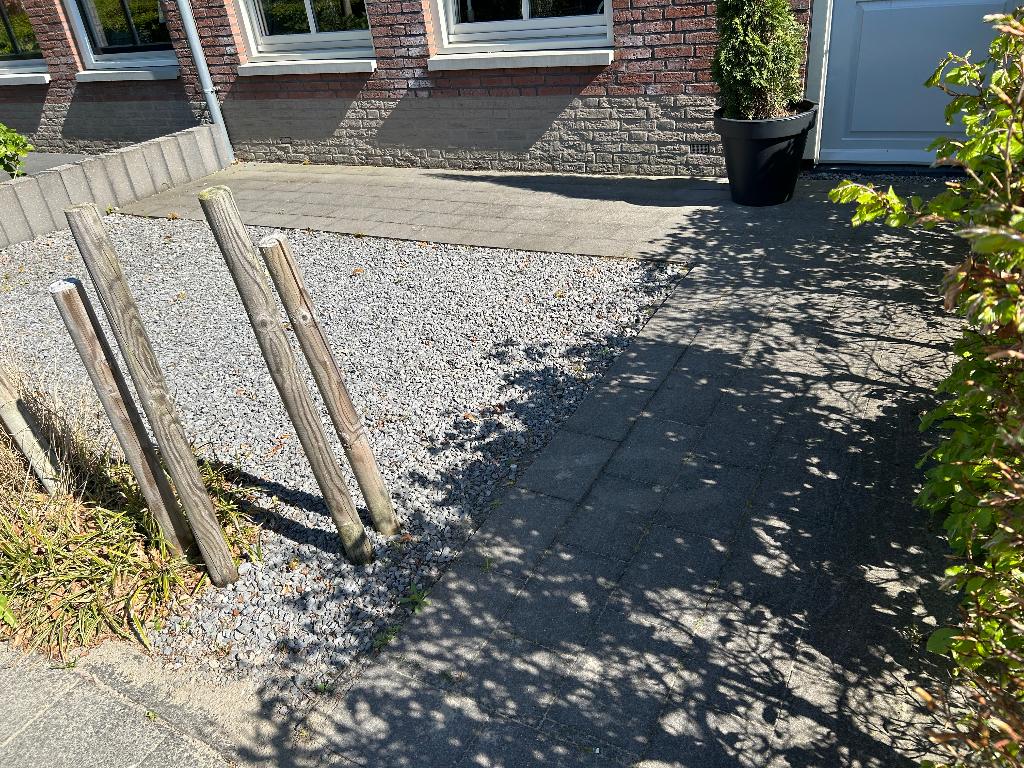 28m2 gebruikte terrastegels, Ophalen, Gebruikt, Beton, Terrastegels