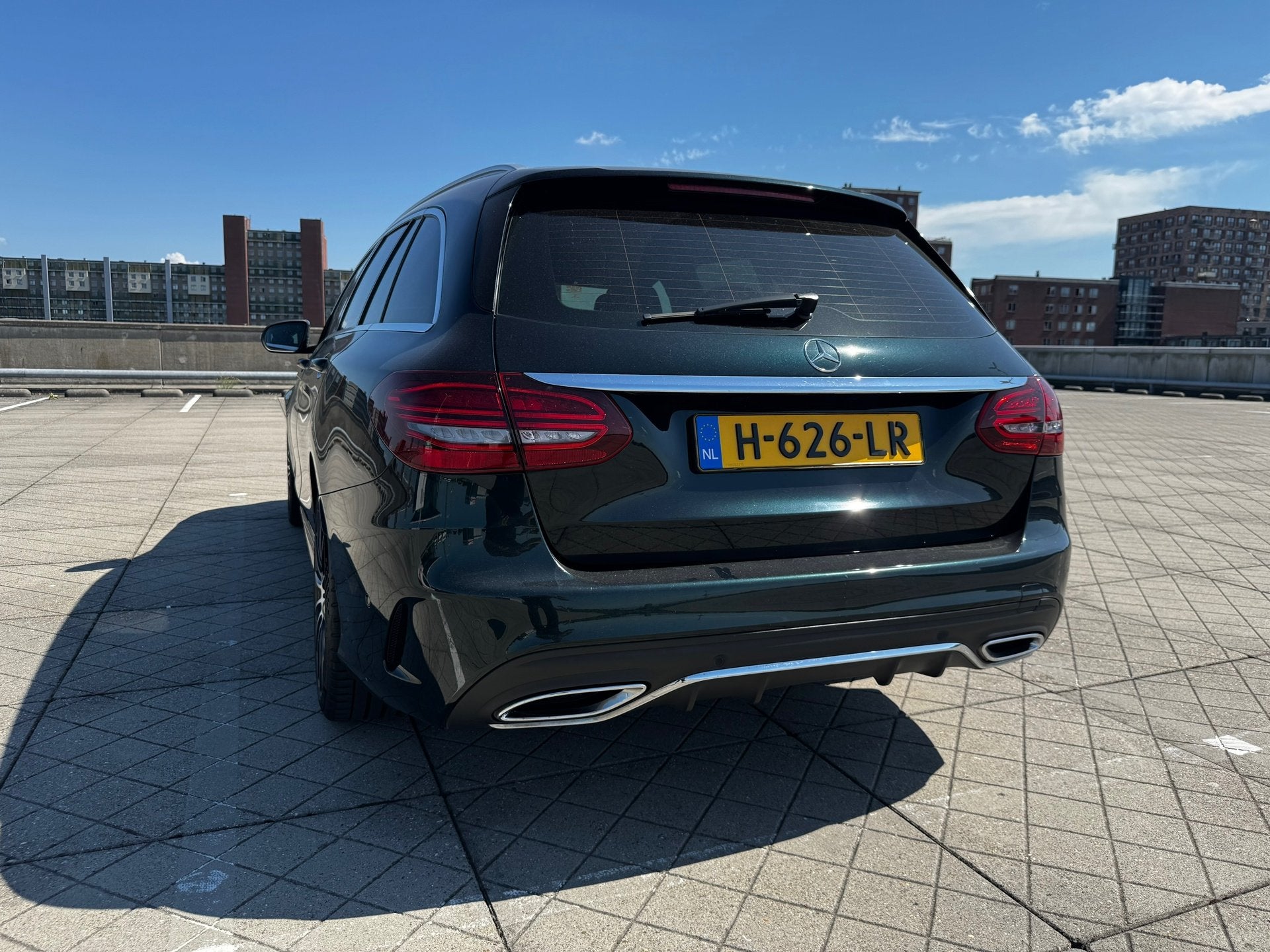 Mercedes-Benz C-klasse Estate 220 d AMG Plus Upgrade Edition, Auto's, Achterwielaandrijving, 4 cilinders, 1545 kg, Diesel