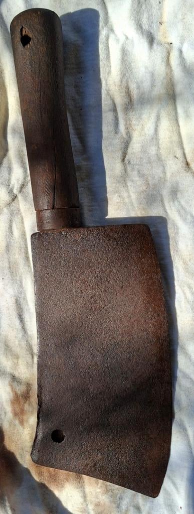 Zeer oud vintage Kapmes (Iep), Ophalen of Verzenden