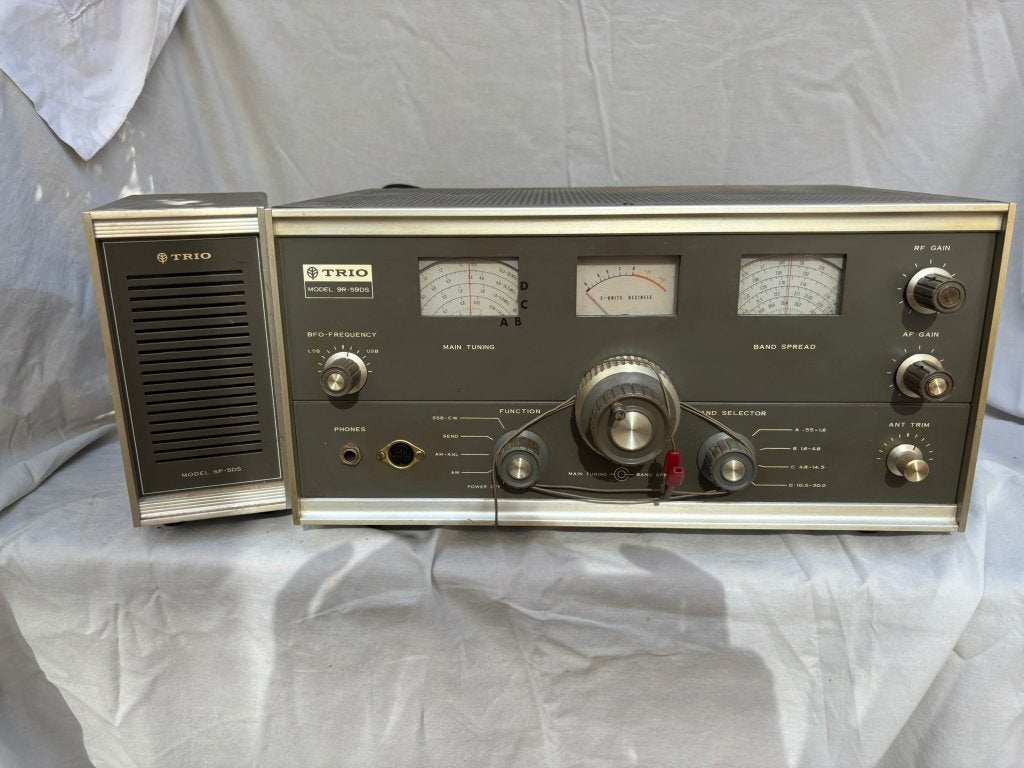 Trio 9R-59DS Tube Communications Receiver, Telecommunicatie, Ophalen, Gebruikt, Ontvanger