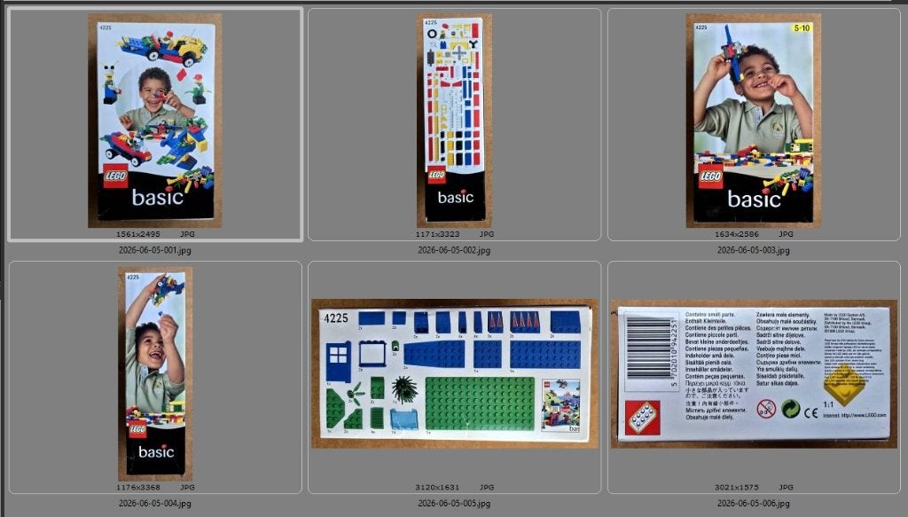 Vintage LEGO Basic 4225 Challenger set 350 (1998) MISB, Kinderen en Baby's, Speelgoed | Duplo en Lego, Nieuw, Lego, Ophalen of Verzenden