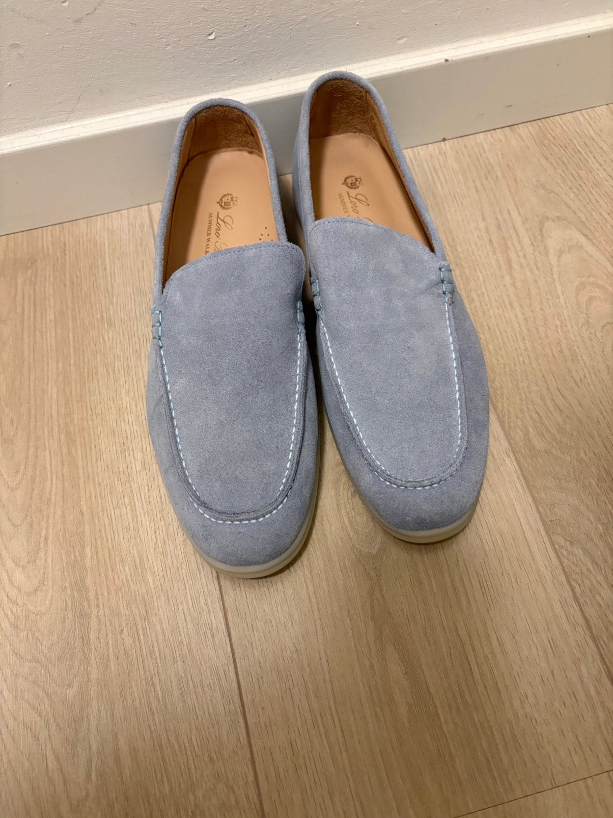 Loro piana loafers, Loafers, Zo goed als nieuw, Verzenden, Blauw