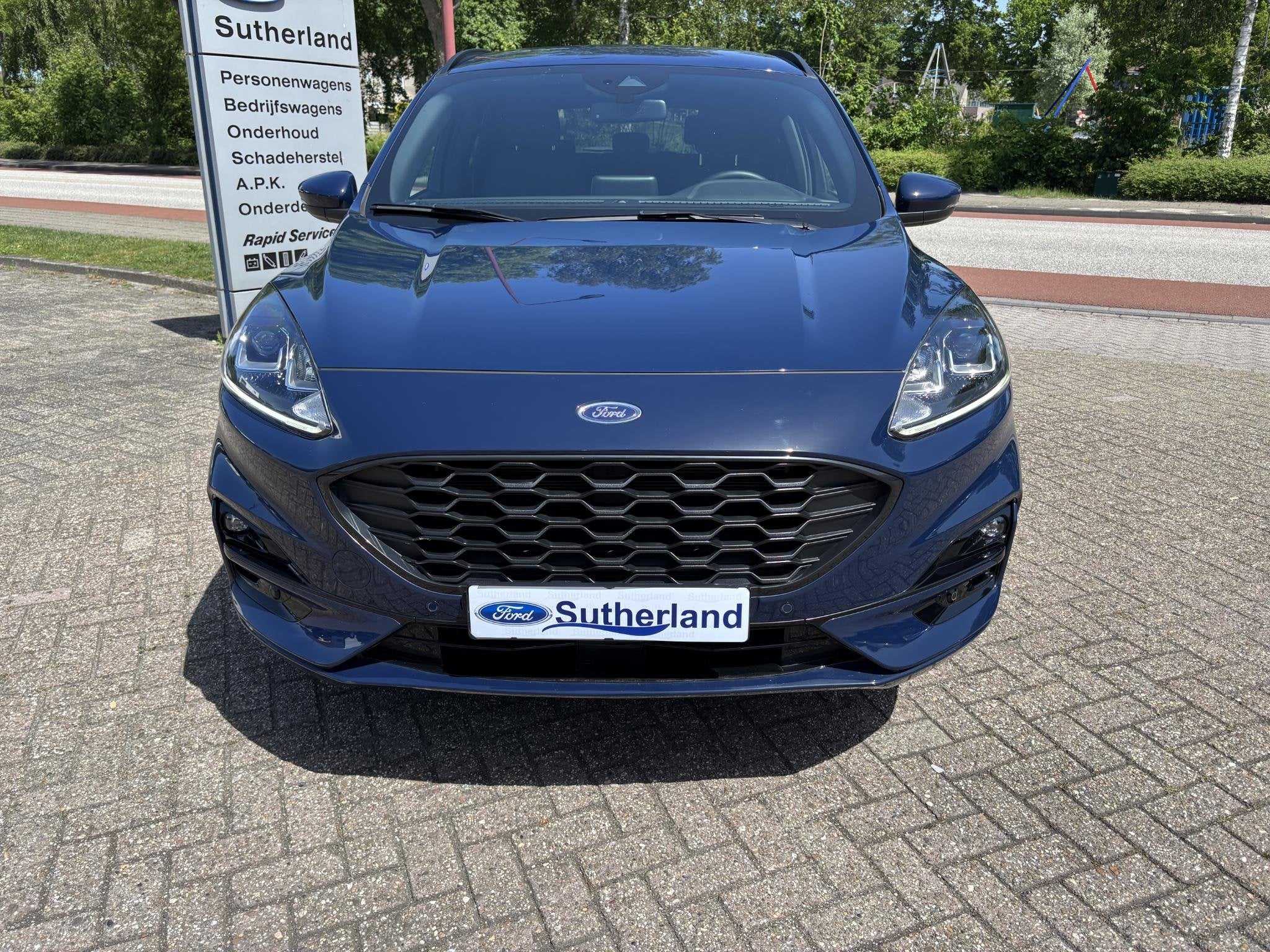 Ford Kuga 2.5 PHEV ST-Line 225pk | Winter Pack | Achteruitri, Gebruikt, Euro 6, 4 cilinders, Blauw