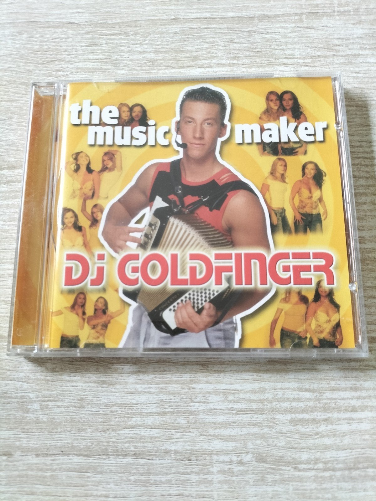 Dj Goldfinger - the music maker, Ophalen of Verzenden