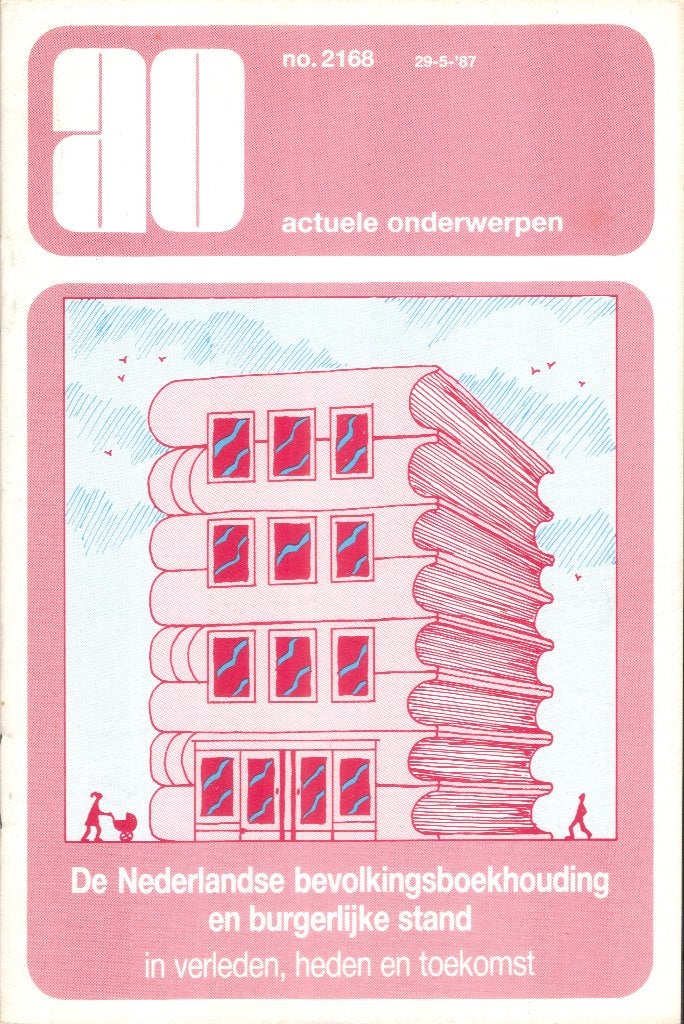 De Nederlandse bevolkingsboekhouding en burgerlijke stand, Ophalen of Verzenden, Gelezen, Maatschappij en Samenleving, Nederland