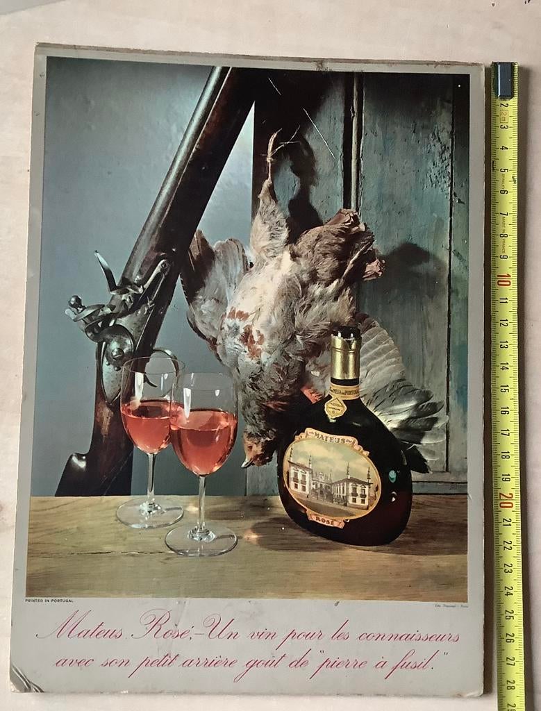 Jaren ‘60 display MATEUS Rose, Ophalen of Verzenden
